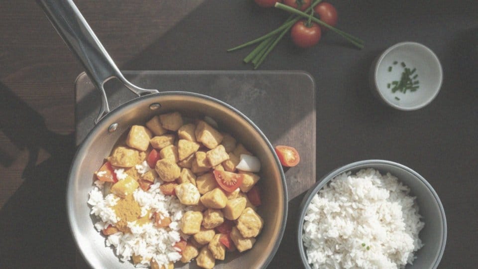 Jak przygotować ryż curry z kurczakiem?