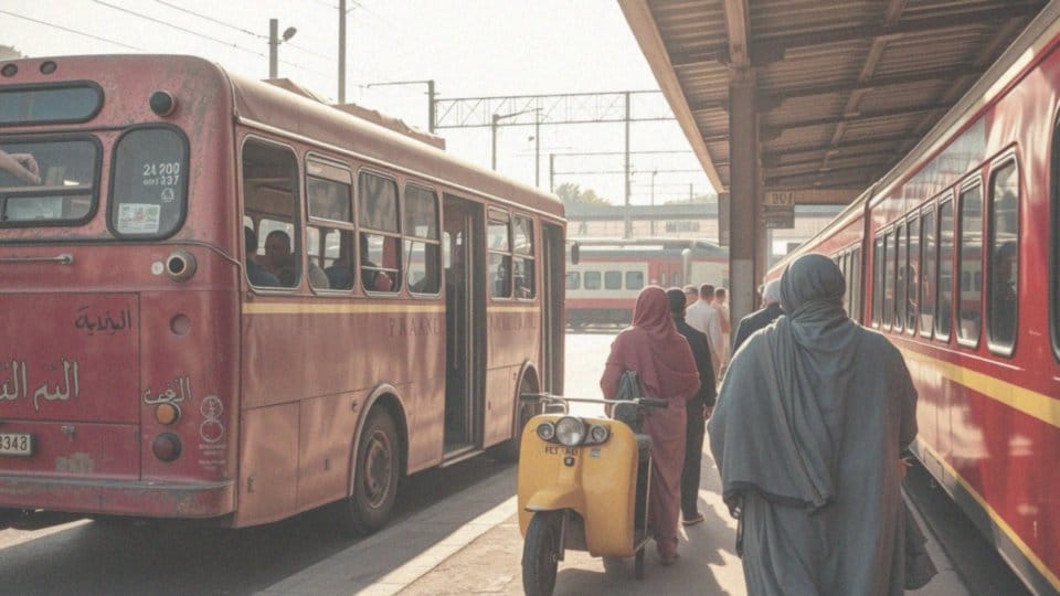 Jakie są opcje transportu publicznego w Maroku?
