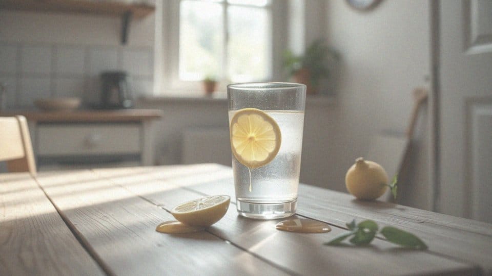 Jak woda z miodem i cytryną wspiera przemianę materii?