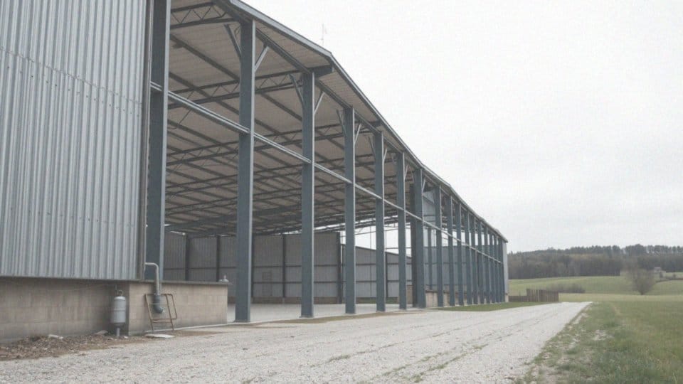 Jakie rodzaje konstrukcji można zastosować w budynkach gospodarczych?