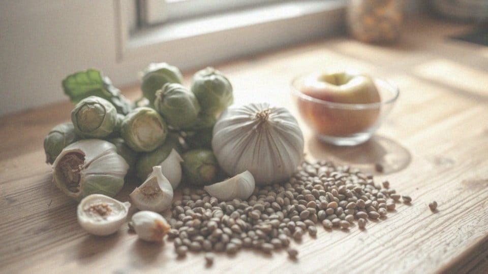 Jakie produkty powinny być eliminowane w celu zmniejszenia śmierdzących gazów?