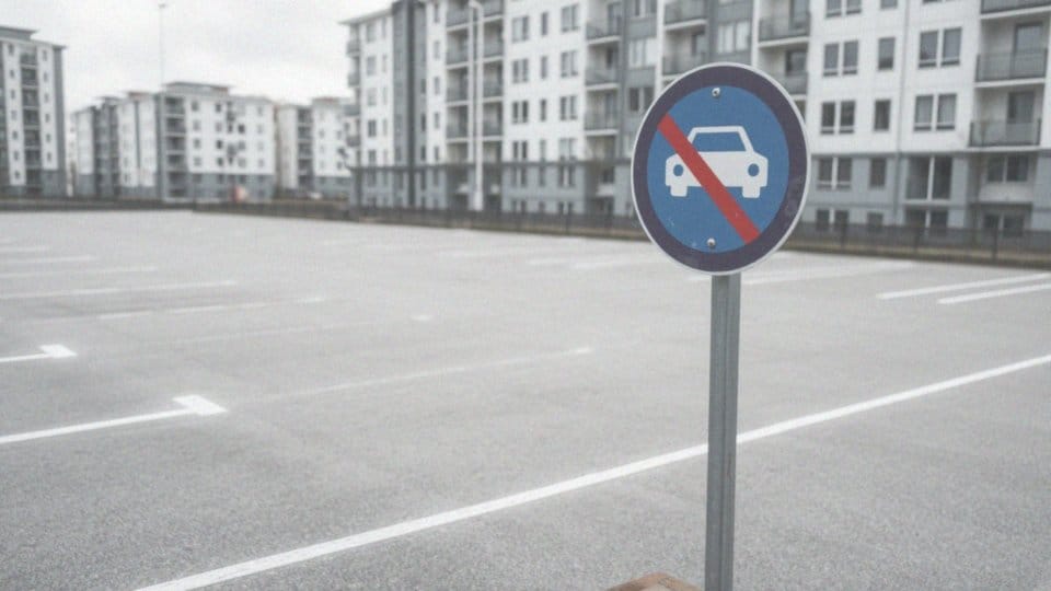 Jakie znaki drogowe regulują zasady cofania na parkingach?