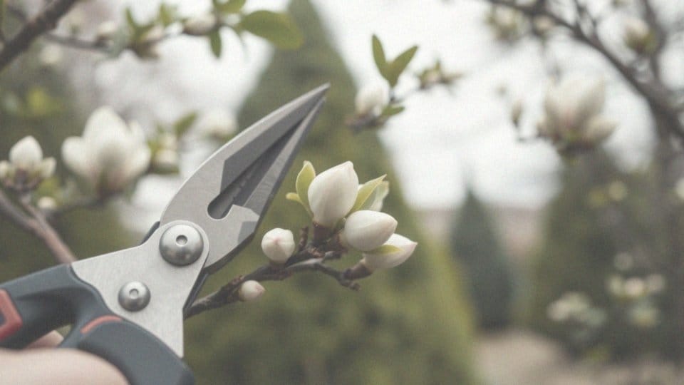 Jak unikać uszkodzenia magnolii podczas przycinania?