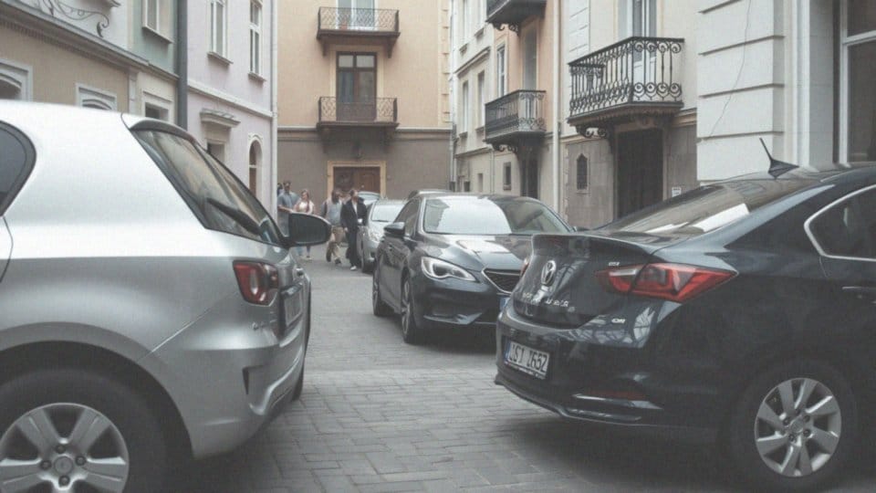 Jakie są konsekwencje parkowania zbyt blisko drugiego samochodu?