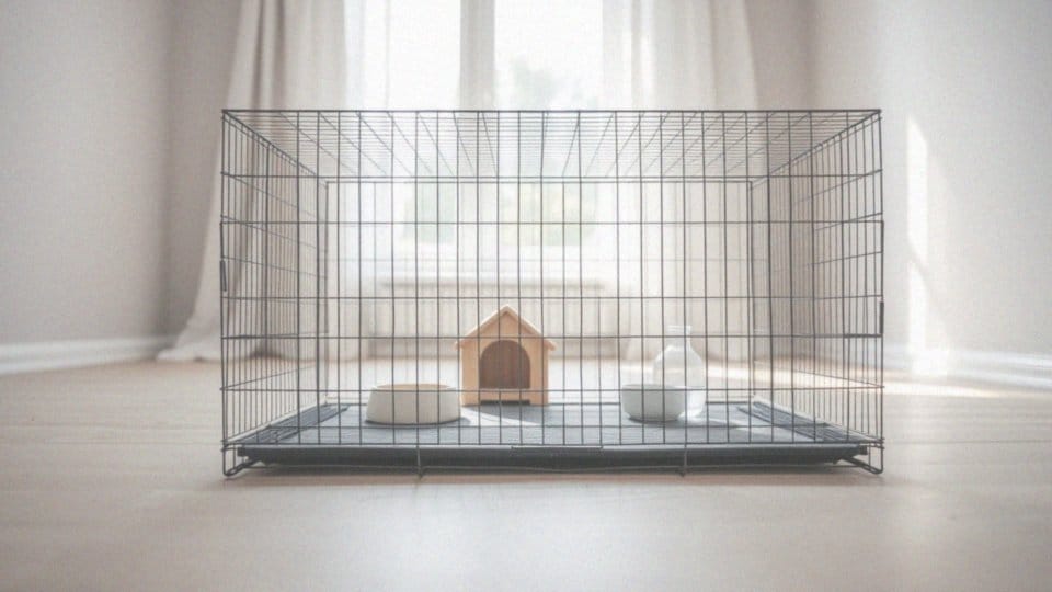 Jakie są minimalne wymiary klatki dla królika miniaturki?