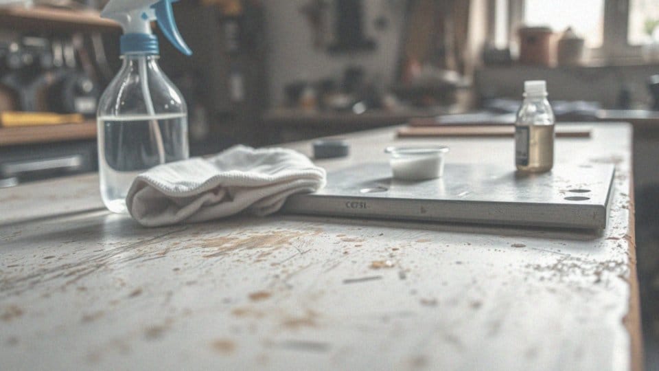 Co powinno być usunięte podczas odtłuszczania?
