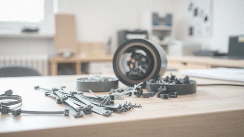 Jakie materiały są używane do produkcji uchwytów do kabli?