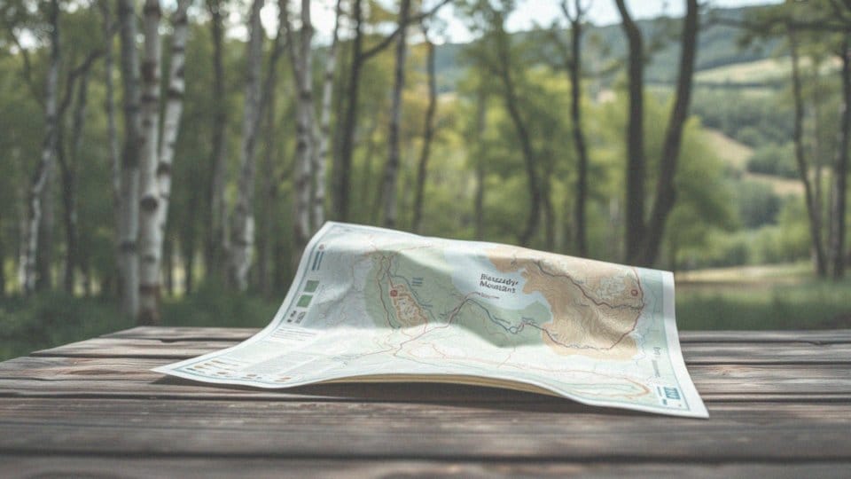 Bieszczady mapa miejscowości – przewodnik turystyczny