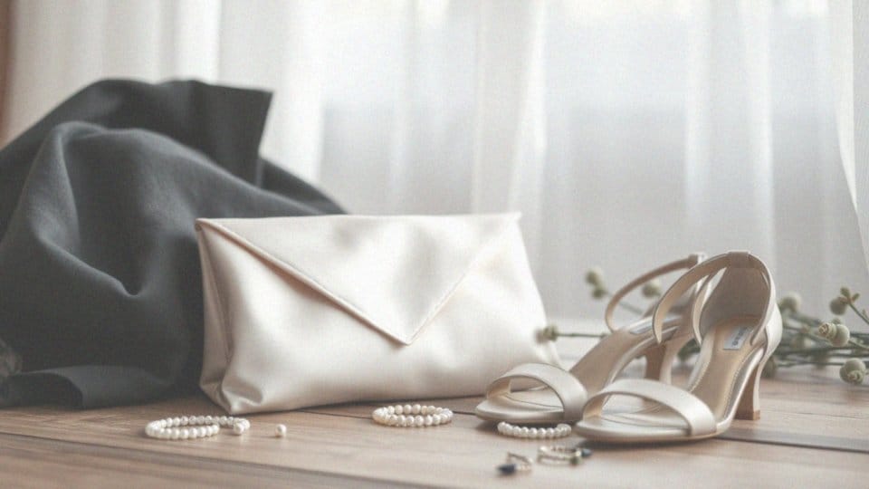 Dodatki do sukienki pudrowy róż na wesele – przewodnik stylizacyjny
