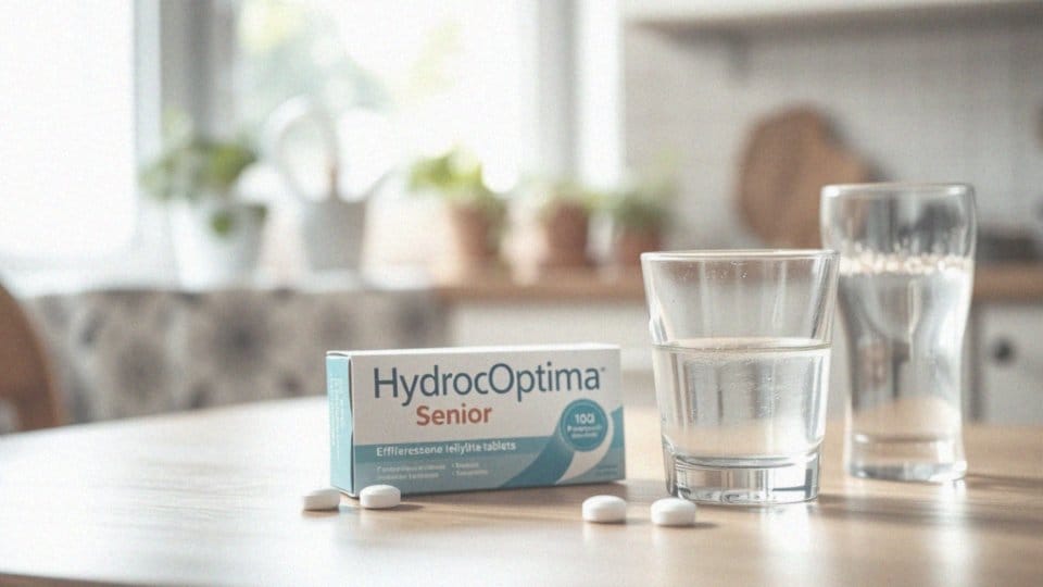 Elektrolity dla seniora – tabletki musujące jako wsparcie w diecie