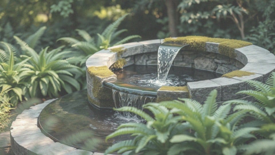 Fontanna ogrodowa z obiegiem zamkniętym – zalety i zastosowanie