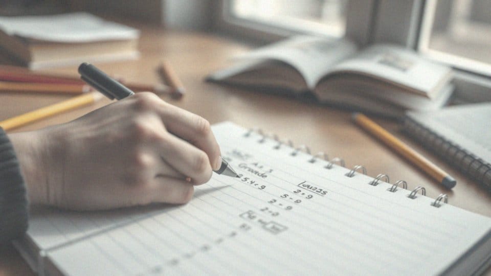 Jak obliczyć średnią z jednego przedmiotu? Praktyczny poradnik