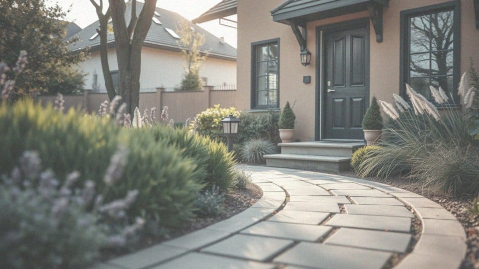 Jak urządzić ogród przed wejściem do domu? Praktyczny poradnik