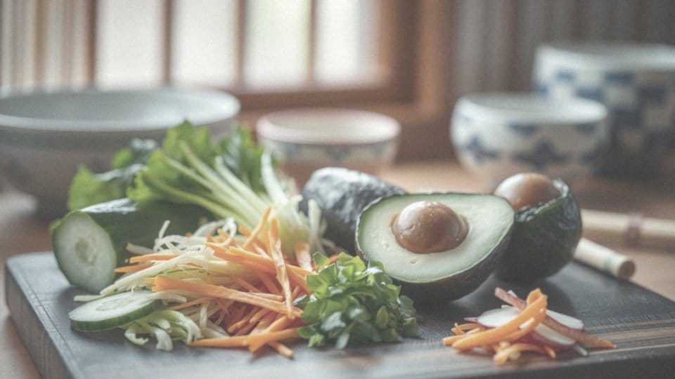 Jakie warzywa do sushi? Najlepsze składniki dla wyjątkowego smaku