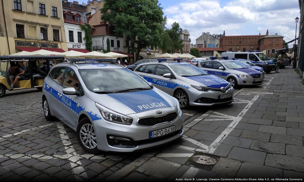 Zatrzymanie sprawców groźby bronią w Kosakowie