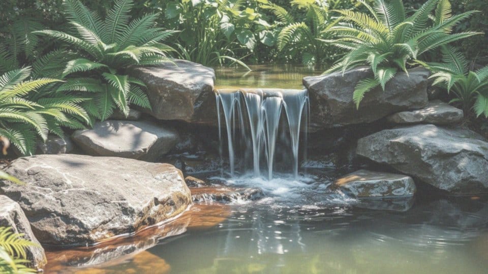 Małe oczko wodne z wodospadem – jak zaplanować idealną przestrzeń?