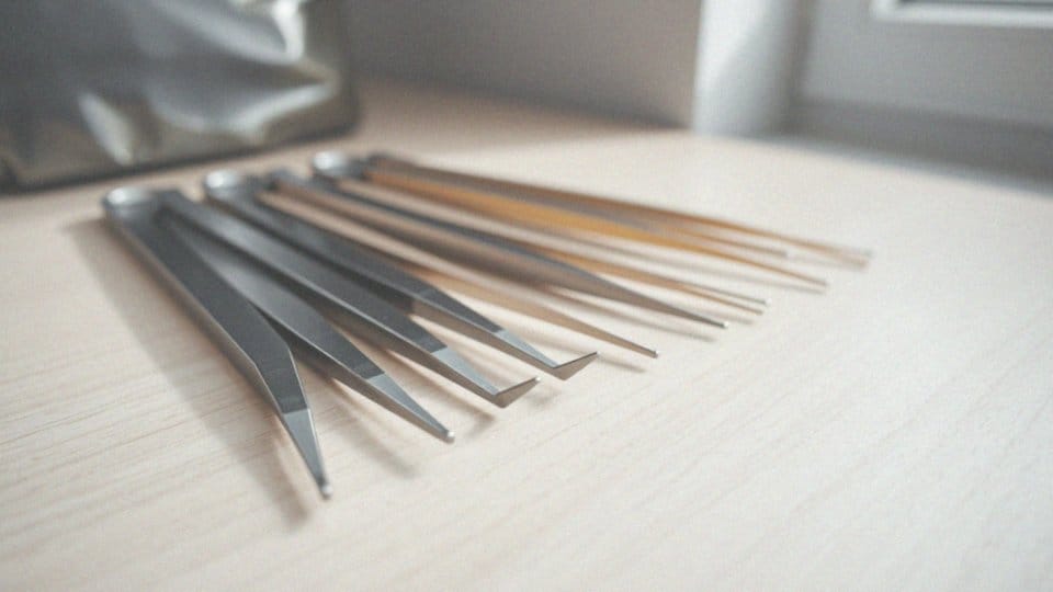 Pęseta do rzęs – kluczowe narzędzie w aplikacji sztucznych rzęs