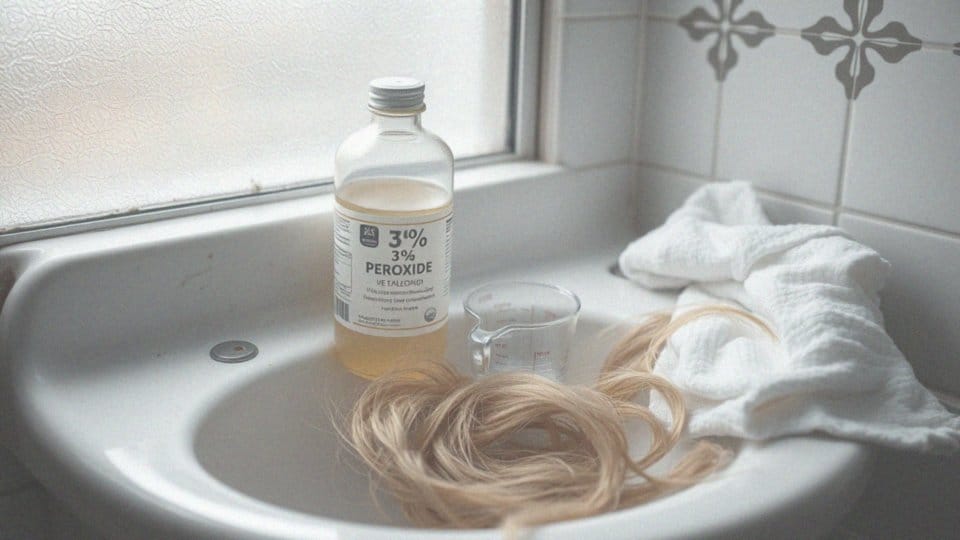 Rozjaśnianie włosów wodą utlenioną – efekty i pielęgnacja