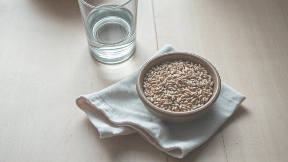Siemię lniane na żołądek – przepis na zdrowy napar