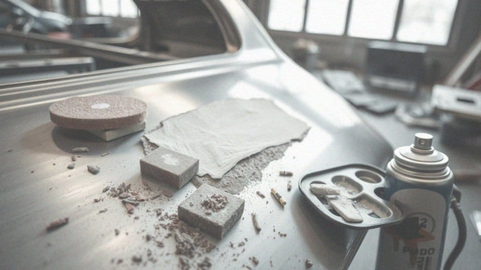 Szpachlowanie i malowanie samochodu krok po kroku – poradnik