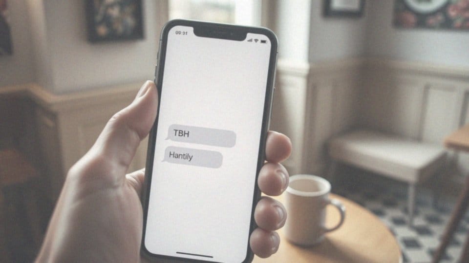 TBH co to znaczy? Wyjaśnienie i zastosowanie skrótu