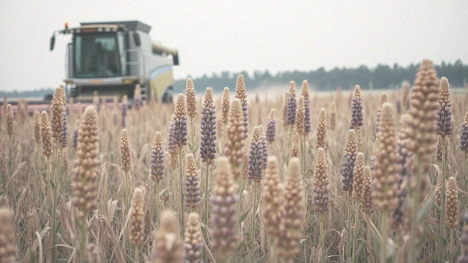 Termin zbioru łubinu na ziarno – kiedy najlepiej zbierać łubin?