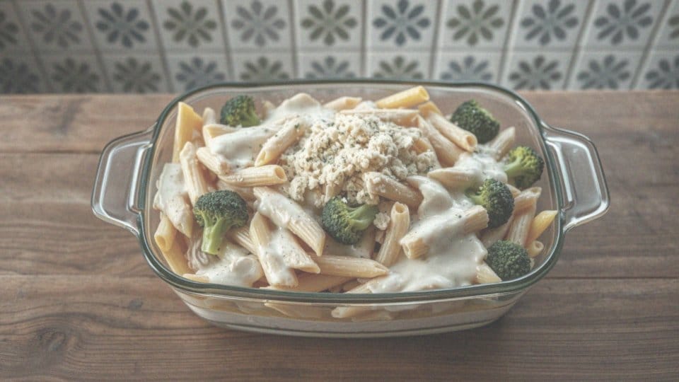 Zapiekanka makaronowa z kurczakiem – łatwy przepis na pyszny obiad