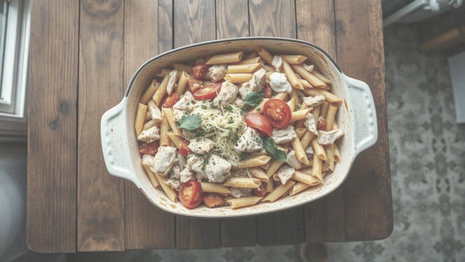 Zapiekanka z resztek pieczonego kurczaka – przepis i porady